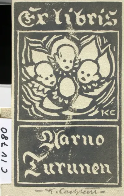 Gynekologi Aarno Turusen exlibris