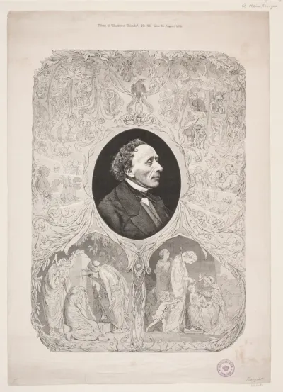H. C. Andersen. Mindeblad