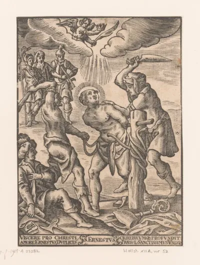 H. Ernestus sterft een martelaarsdood