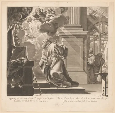 H. Franciscus in extase