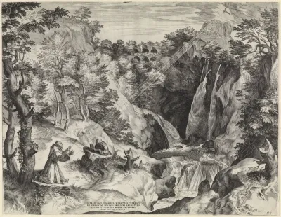 H. Franciscus ontvangt de stigmata