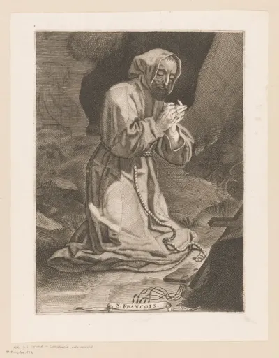H. Franciscus van Assisi in gebed