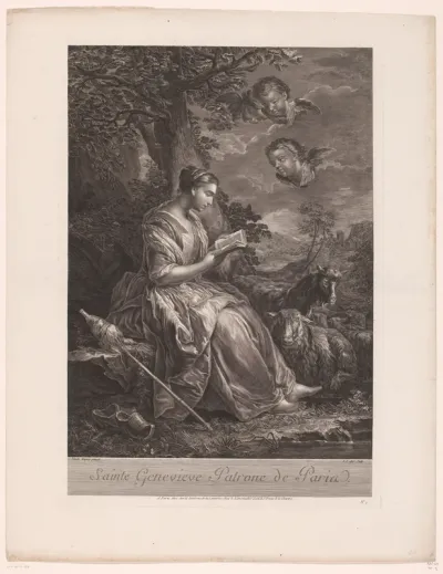 H. Geneviève, beschermheilige van Parijs