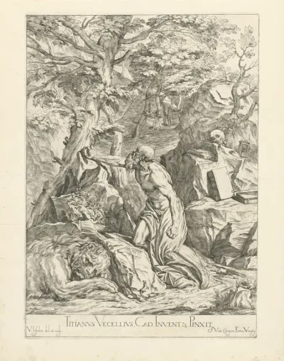 H. Hieronymus in de wildernis
