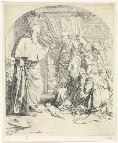H. Hieronymus redt een kind