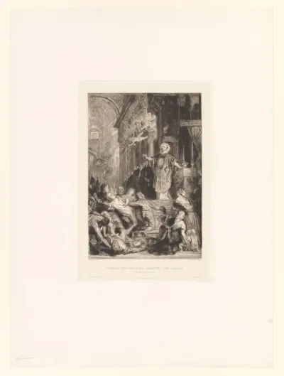 H. Ignatius van Loyola geneest bezetenen