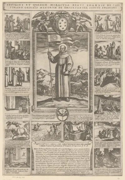 H. Johannes Capistranus en veertien voorstellingen uit zijn leven