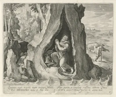 H. Johannicius van Bithynië als kluizenaar