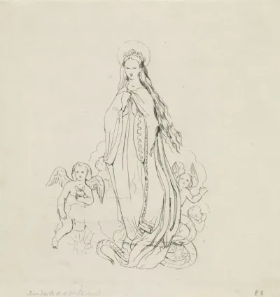 H. Maagd met engelen