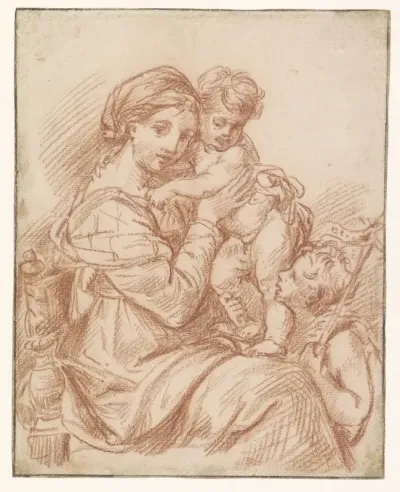 H. Maagd met het Christuskind op haar schoot