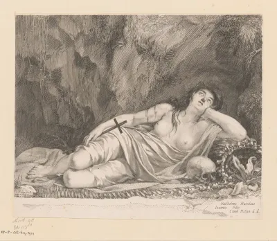 H. Maria Magdalena gelegen in een grot