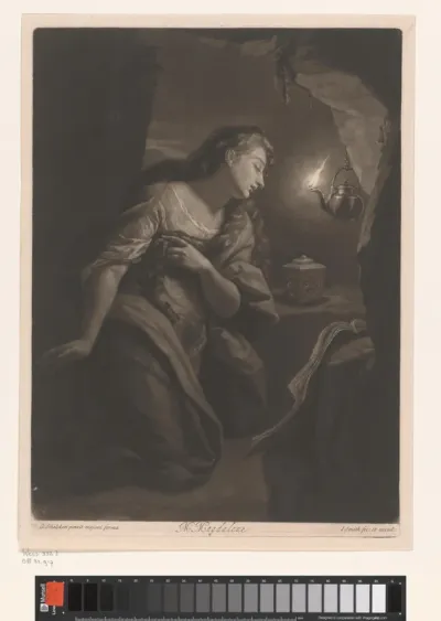 H. Maria Magdalena met de lamp