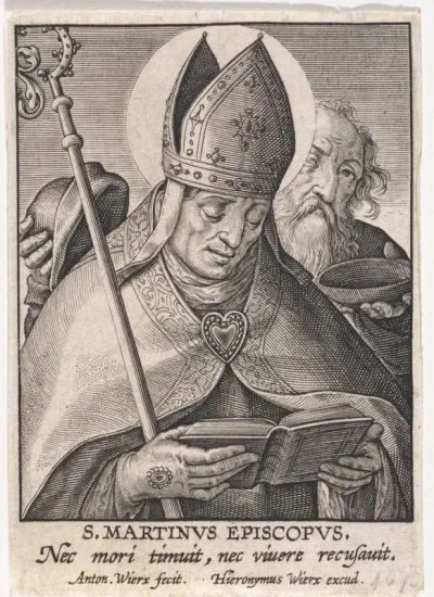 H. Martinus van Tours als bisschop