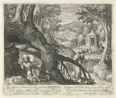 H. Paternus van Sens als kluizenaar