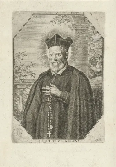 H. Philippus Neri met rozenkrans