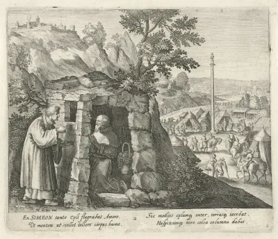 H. Simeon de Styliet als kluizenaar