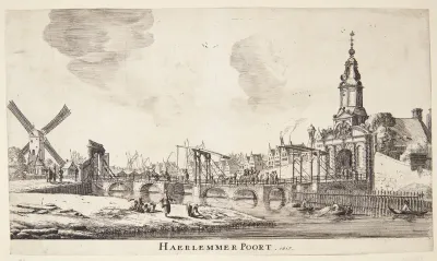 Haarlem-porten i Amsterdam