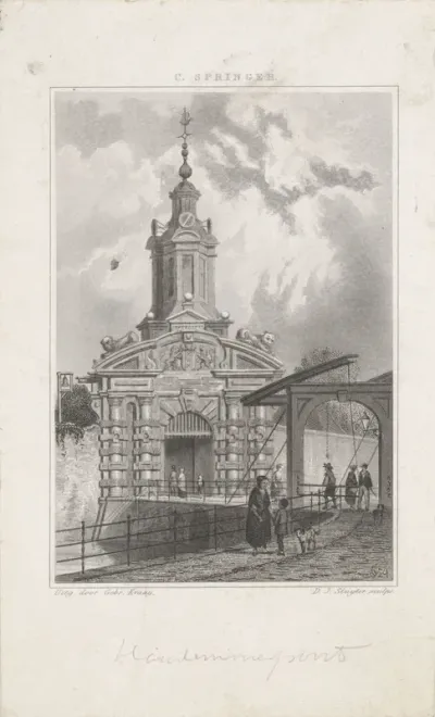 Haarlemmerpoort te Amsterdam