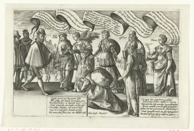 Haarlemse burgerij smeekt de prins van Oranje om hulp, ca. 1577-1579