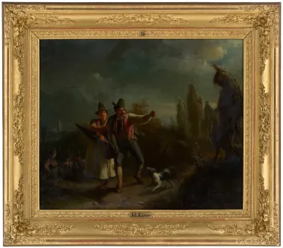 „Haberfeldtreiben“ (Bavarian practice of mob law, reprimanding acts of unchastity)