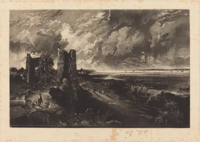 Hadleigh Castle (Small Plate)