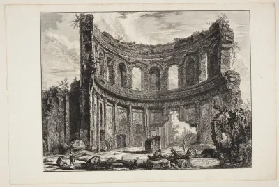 Hadrians Villa i Tivoli, tidligere kaldet Apollotemplet