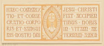 Haec commixtio et consecratio Corporis et Sanguinis nostri Domini Jesu Christi, fiat accipientibus nobis in vitam aeternam, amen