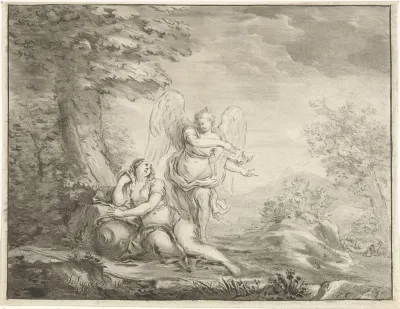 Hagar in de woestijn