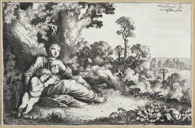 Hagar og Ismael i ørkenen