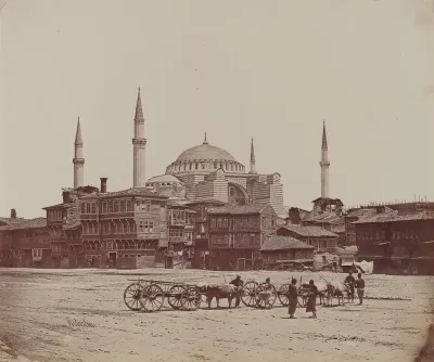 Hagia Sophia from Place l'Hippodrome