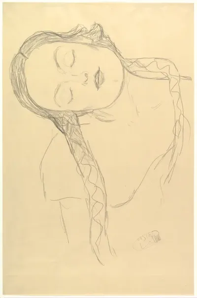 Half-figure of a Young Woman