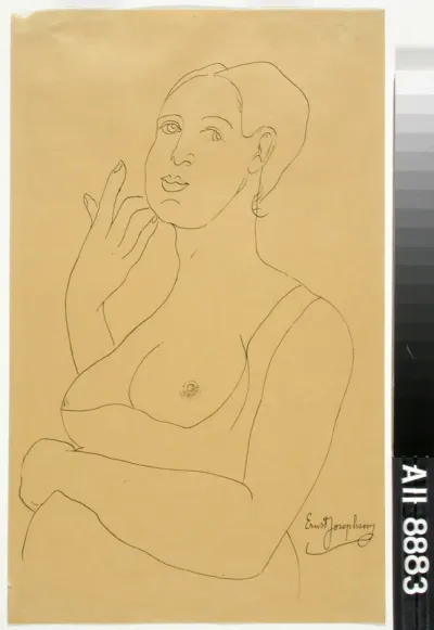 Half-length Figure of a Woman
