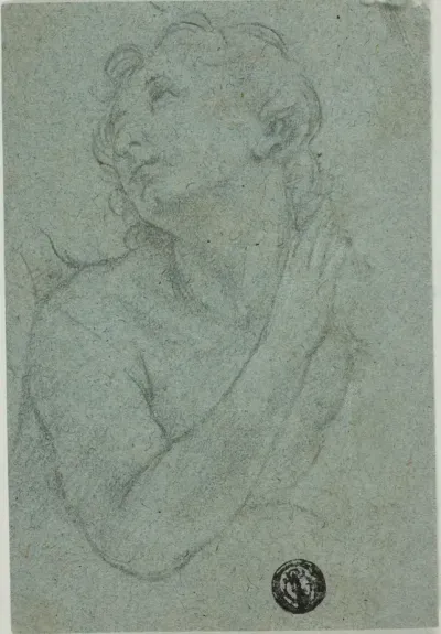 Half-Length Praying Figure