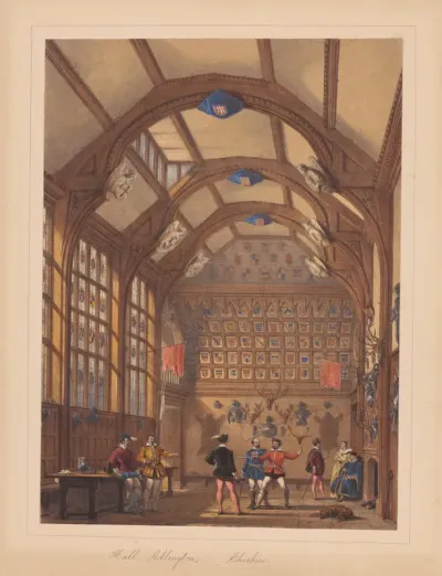 Hall, Adlington, Cheshire
