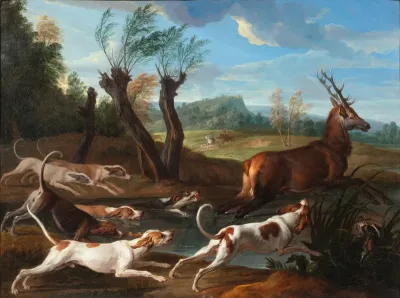 Hallali de cerf