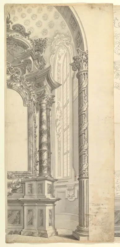 Halved Design for an Altar