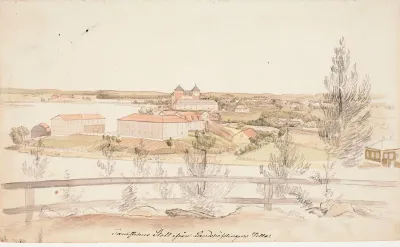 Hämeenlinna as Seen from the Governor's Villa