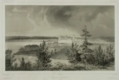 Hämeenlinna, Voyages en Scandinavie, en Laponie, au Spitzberg et aux Feröe pendant les années 1838, 1839 et 1840