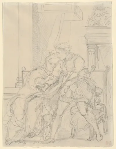 Hamlet Reproaches His Mother
