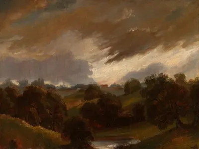 Hampstead, Stormy Sky