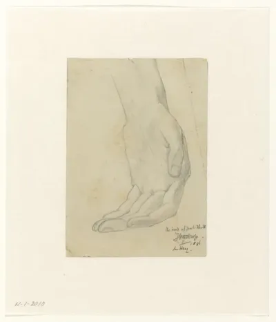 Hand van Janet Hall