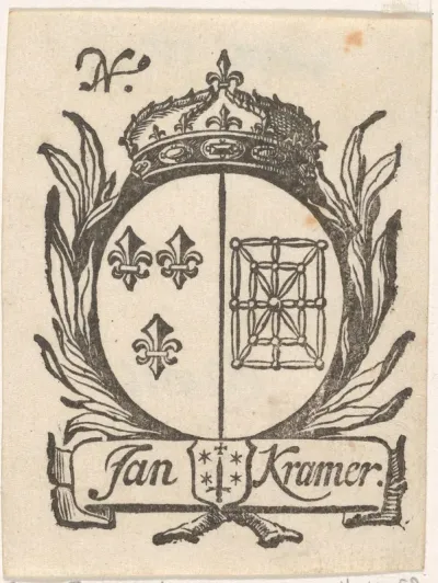 Handelsetiket van Jan Kramer