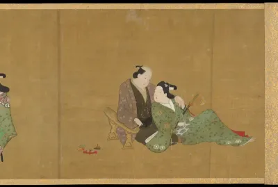 Handscroll of Ten Homoerotic (Nanshoku) Scenes