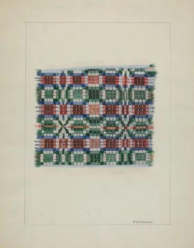 Handwoven Coverlet