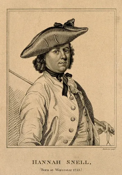 Hannah Snell, a woman who passed as a male soldier