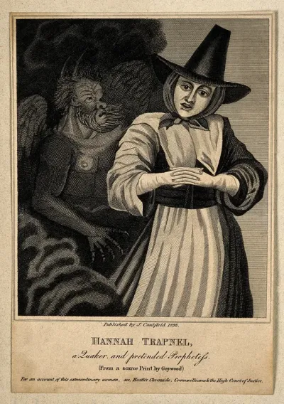 Hannah Trapnel, a Quaker and a pretended prophet