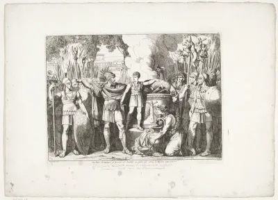 Hannibal zweert eeuwige haat aan de Romeinen