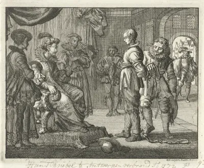 Hans Knevel te Antwerpen verhoord, 1572