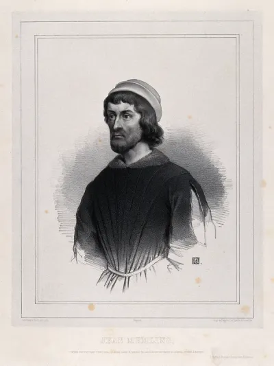 Hans Memlinc. Lithograph by L.J. Ghemar and E. Manche after H. Memlinc