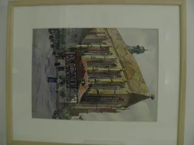 Hansi - Colmar, cour de l'hôpital